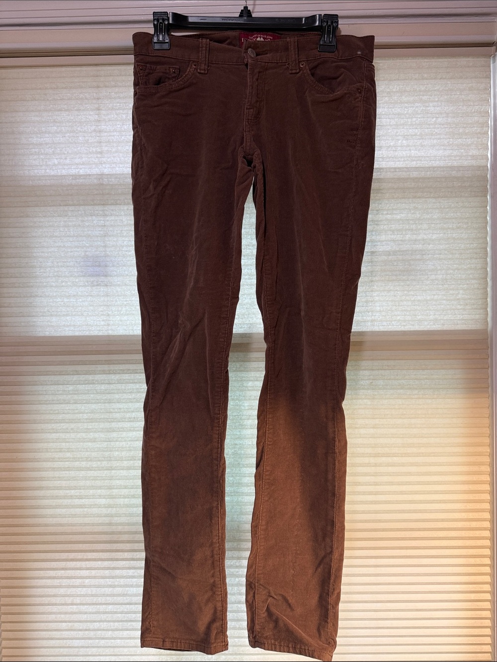 Lucky Brand Zoe Skinny Women’s Brown Corduroy Jeans